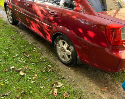 Червоний Шевроле Лачетті, об'ємом двигуна 1.6 л та пробігом 284 тис. км за 4200 $, фото 4 на Automoto.ua