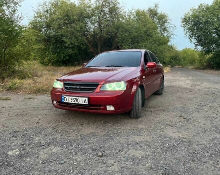 Красный Шевроле Лачетти, объемом двигателя 1.8 л и пробегом 211 тыс. км за 5200 $, фото 4 на Automoto.ua