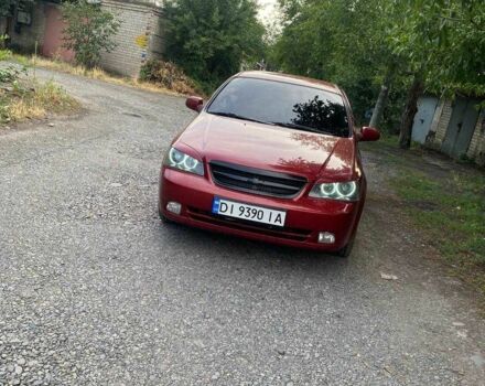 Красный Шевроле Лачетти, объемом двигателя 1.8 л и пробегом 211 тыс. км за 5200 $, фото 6 на Automoto.ua