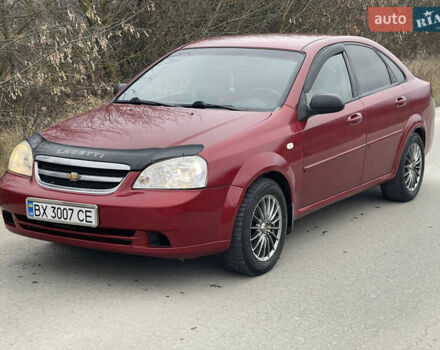 Красный Шевроле Лачетти, объемом двигателя 1.6 л и пробегом 223 тыс. км за 3700 $, фото 11 на Automoto.ua
