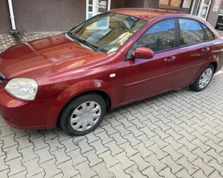 Красный Шевроле Лачетти, объемом двигателя 1.4 л и пробегом 241 тыс. км за 4200 $, фото 4 на Automoto.ua