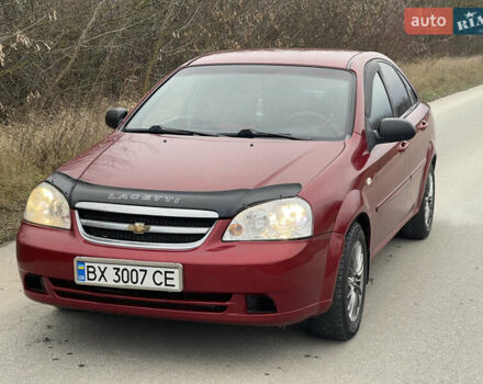 Красный Шевроле Лачетти, объемом двигателя 1.6 л и пробегом 223 тыс. км за 3700 $, фото 5 на Automoto.ua