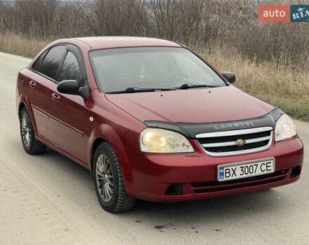 Красный Шевроле Лачетти, объемом двигателя 1.6 л и пробегом 223 тыс. км за 3700 $, фото 9 на Automoto.ua