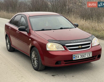 Красный Шевроле Лачетти, объемом двигателя 1.6 л и пробегом 223 тыс. км за 3700 $, фото 10 на Automoto.ua
