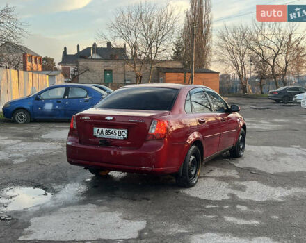 Красный Шевроле Лачетти, объемом двигателя 1.8 л и пробегом 305 тыс. км за 1850 $, фото 3 на Automoto.ua