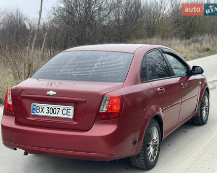 Красный Шевроле Лачетти, объемом двигателя 1.6 л и пробегом 223 тыс. км за 3700 $, фото 18 на Automoto.ua