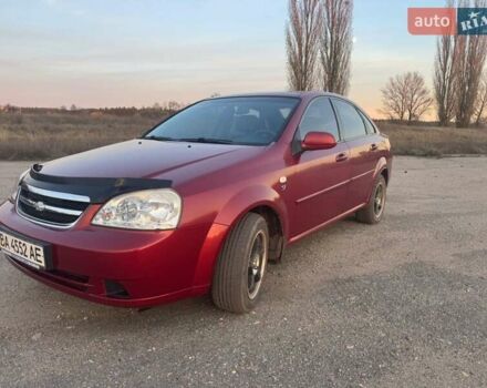 Красный Шевроле Лачетти, объемом двигателя 1.8 л и пробегом 189 тыс. км за 4200 $, фото 9 на Automoto.ua