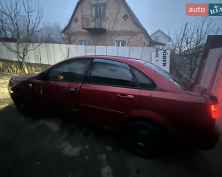 Красный Шевроле Лачетти, объемом двигателя 1.8 л и пробегом 305 тыс. км за 1850 $, фото 6 на Automoto.ua