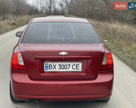 Красный Шевроле Лачетти, объемом двигателя 1.6 л и пробегом 223 тыс. км за 3700 $, фото 17 на Automoto.ua