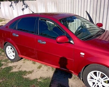 Красный Шевроле Лачетти, объемом двигателя 1.8 л и пробегом 247 тыс. км за 4800 $, фото 5 на Automoto.ua