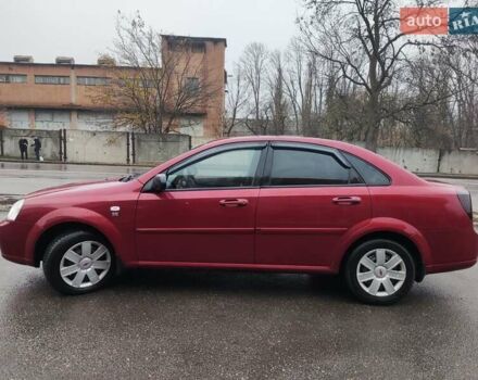 Червоний Шевроле Лачетті, об'ємом двигуна 1.6 л та пробігом 224 тис. км за 3650 $, фото 2 на Automoto.ua