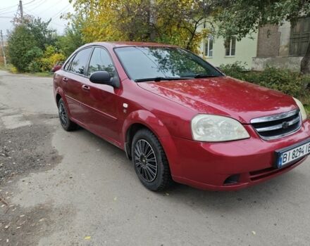 Красный Шевроле Лачетти, объемом двигателя 1.6 л и пробегом 231 тыс. км за 3400 $, фото 2 на Automoto.ua
