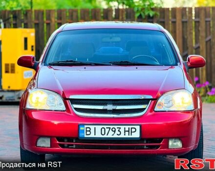 Красный Шевроле Лачетти, объемом двигателя 1.8 л и пробегом 195 тыс. км за 4300 $, фото 8 на Automoto.ua