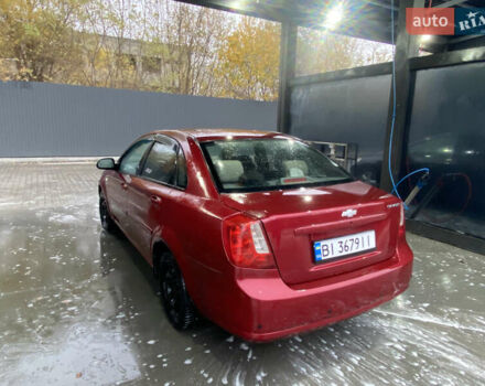 Красный Шевроле Лачетти, объемом двигателя 1.6 л и пробегом 225 тыс. км за 2900 $, фото 1 на Automoto.ua
