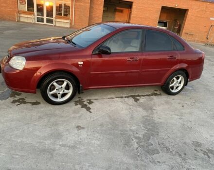 Красный Шевроле Лачетти, объемом двигателя 1.6 л и пробегом 220 тыс. км за 3600 $, фото 6 на Automoto.ua