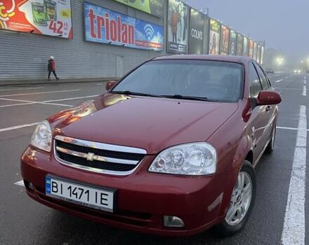 Красный Шевроле Лачетти, объемом двигателя 1.8 л и пробегом 155 тыс. км за 5300 $, фото 6 на Automoto.ua