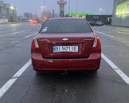 Красный Шевроле Лачетти, объемом двигателя 1.8 л и пробегом 155 тыс. км за 5300 $, фото 3 на Automoto.ua