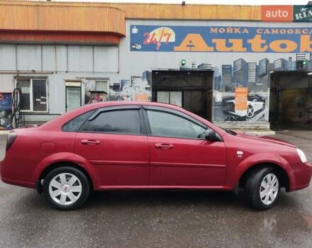 Червоний Шевроле Лачетті, об'ємом двигуна 1.6 л та пробігом 224 тис. км за 3650 $, фото 1 на Automoto.ua