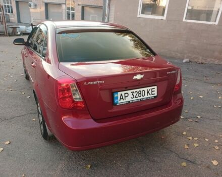 Красный Шевроле Лачетти, объемом двигателя 1.6 л и пробегом 198 тыс. км за 5200 $, фото 1 на Automoto.ua