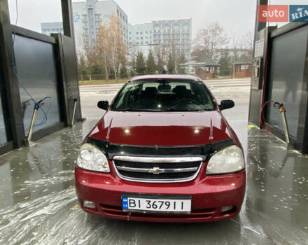 Красный Шевроле Лачетти, объемом двигателя 1.6 л и пробегом 225 тыс. км за 2900 $, фото 3 на Automoto.ua