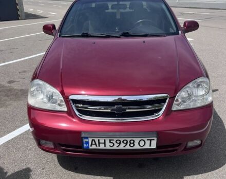 Красный Шевроле Лачетти, объемом двигателя 1.8 л и пробегом 205 тыс. км за 4300 $, фото 1 на Automoto.ua