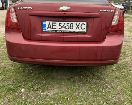 Красный Шевроле Лачетти, объемом двигателя 1.8 л и пробегом 267 тыс. км за 3500 $, фото 3 на Automoto.ua