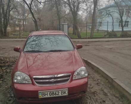 Красный Шевроле Лачетти, объемом двигателя 1.8 л и пробегом 140 тыс. км за 3250 $, фото 4 на Automoto.ua