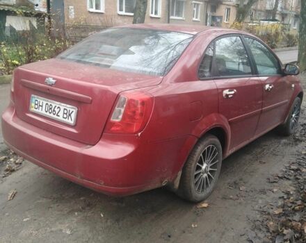 Красный Шевроле Лачетти, объемом двигателя 1.8 л и пробегом 140 тыс. км за 3250 $, фото 3 на Automoto.ua