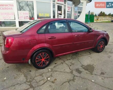 Червоний Шевроле Лачетті, об'ємом двигуна 1.8 л та пробігом 313 тис. км за 4500 $, фото 3 на Automoto.ua