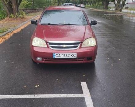 Красный Шевроле Лачетти, объемом двигателя 1.6 л и пробегом 275 тыс. км за 4500 $, фото 10 на Automoto.ua