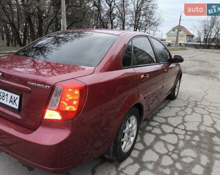 Красный Шевроле Лачетти, объемом двигателя 1.8 л и пробегом 139 тыс. км за 5300 $, фото 6 на Automoto.ua