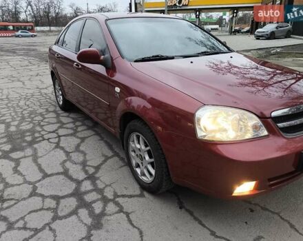 Красный Шевроле Лачетти, объемом двигателя 1.8 л и пробегом 139 тыс. км за 5300 $, фото 13 на Automoto.ua