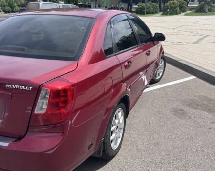 Красный Шевроле Лачетти, объемом двигателя 1.8 л и пробегом 205 тыс. км за 4300 $, фото 2 на Automoto.ua