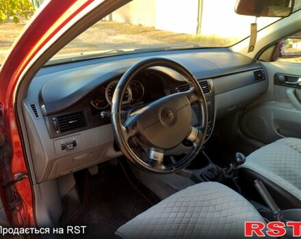 Червоний Шевроле Лачетті, об'ємом двигуна 1.8 л та пробігом 189 тис. км за 3800 $, фото 6 на Automoto.ua