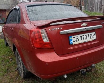 Красный Шевроле Лачетти, объемом двигателя 1.8 л и пробегом 290 тыс. км за 4100 $, фото 9 на Automoto.ua