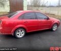 Красный Шевроле Лачетти, объемом двигателя 16 л и пробегом 266 тыс. км за 4450 $, фото 1 на Automoto.ua