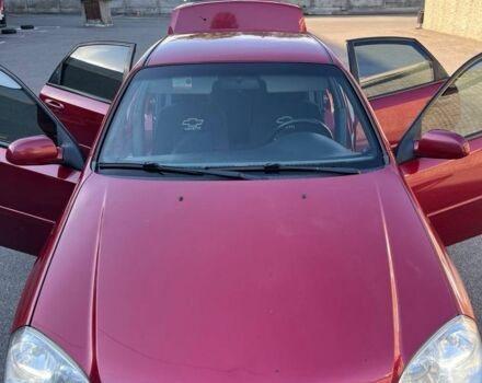 Красный Шевроле Лачетти, объемом двигателя 1.8 л и пробегом 171 тыс. км за 4400 $, фото 6 на Automoto.ua