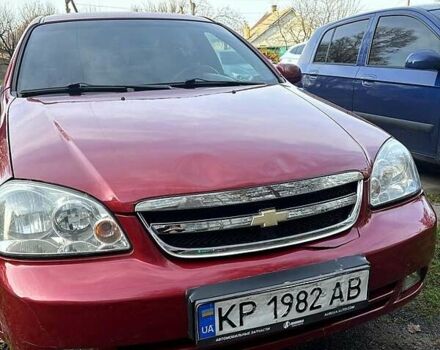 Красный Шевроле Лачетти, объемом двигателя 1.6 л и пробегом 153 тыс. км за 3500 $, фото 12 на Automoto.ua