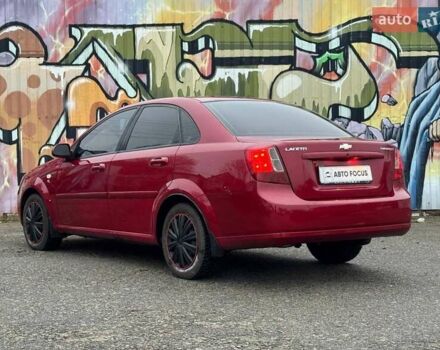 Красный Шевроле Лачетти, объемом двигателя 1.8 л и пробегом 158 тыс. км за 5690 $, фото 4 на Automoto.ua