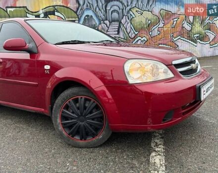 Красный Шевроле Лачетти, объемом двигателя 1.8 л и пробегом 158 тыс. км за 5690 $, фото 1 на Automoto.ua