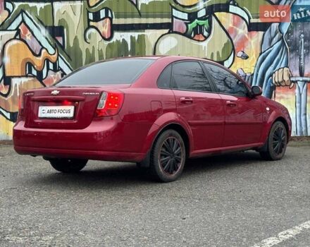 Красный Шевроле Лачетти, объемом двигателя 1.8 л и пробегом 158 тыс. км за 5690 $, фото 7 на Automoto.ua