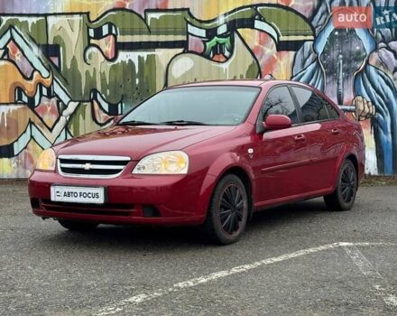 Красный Шевроле Лачетти, объемом двигателя 1.8 л и пробегом 158 тыс. км за 5690 $, фото 3 на Automoto.ua
