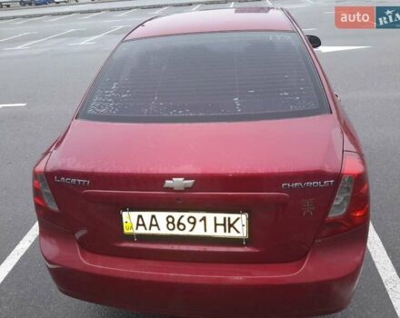 Красный Шевроле Лачетти, объемом двигателя 1.8 л и пробегом 338 тыс. км за 4300 $, фото 6 на Automoto.ua