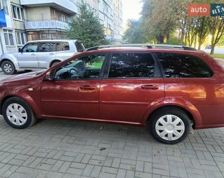 Красный Шевроле Лачетти, объемом двигателя 1.6 л и пробегом 220 тыс. км за 4300 $, фото 8 на Automoto.ua