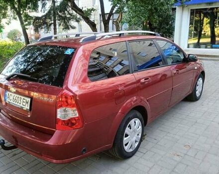 Красный Шевроле Лачетти, объемом двигателя 1.6 л и пробегом 220 тыс. км за 4300 $, фото 4 на Automoto.ua