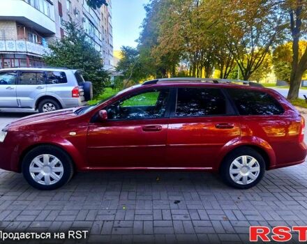 Красный Шевроле Лачетти, объемом двигателя 1.6 л и пробегом 220 тыс. км за 4200 $, фото 1 на Automoto.ua