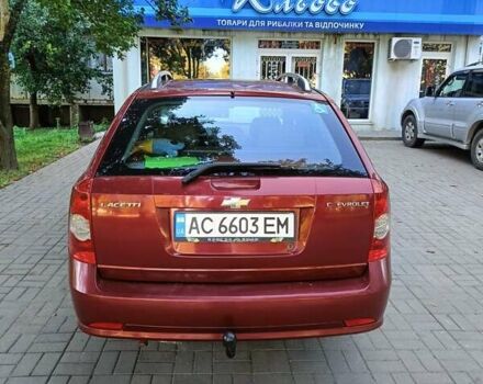 Красный Шевроле Лачетти, объемом двигателя 1.6 л и пробегом 220 тыс. км за 4300 $, фото 7 на Automoto.ua