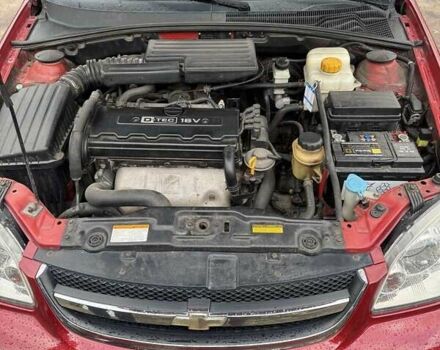 Червоний Шевроле Лачетті, об'ємом двигуна 1.8 л та пробігом 264 тис. км за 4500 $, фото 10 на Automoto.ua