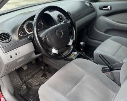 Червоний Шевроле Лачетті, об'ємом двигуна 1.8 л та пробігом 264 тис. км за 4500 $, фото 11 на Automoto.ua