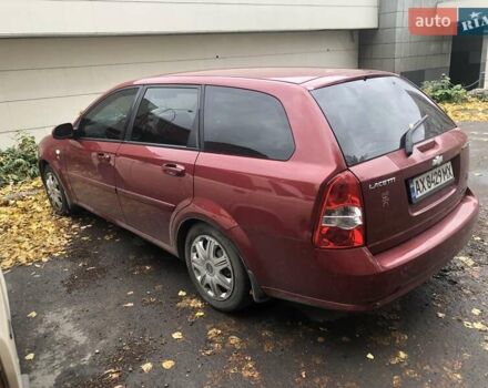 Червоний Шевроле Лачетті, об'ємом двигуна 1.8 л та пробігом 274 тис. км за 4000 $, фото 1 на Automoto.ua